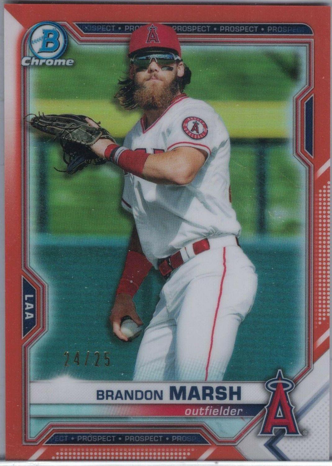 Brandon Marsh [Orange Refractor] #BCP-112
