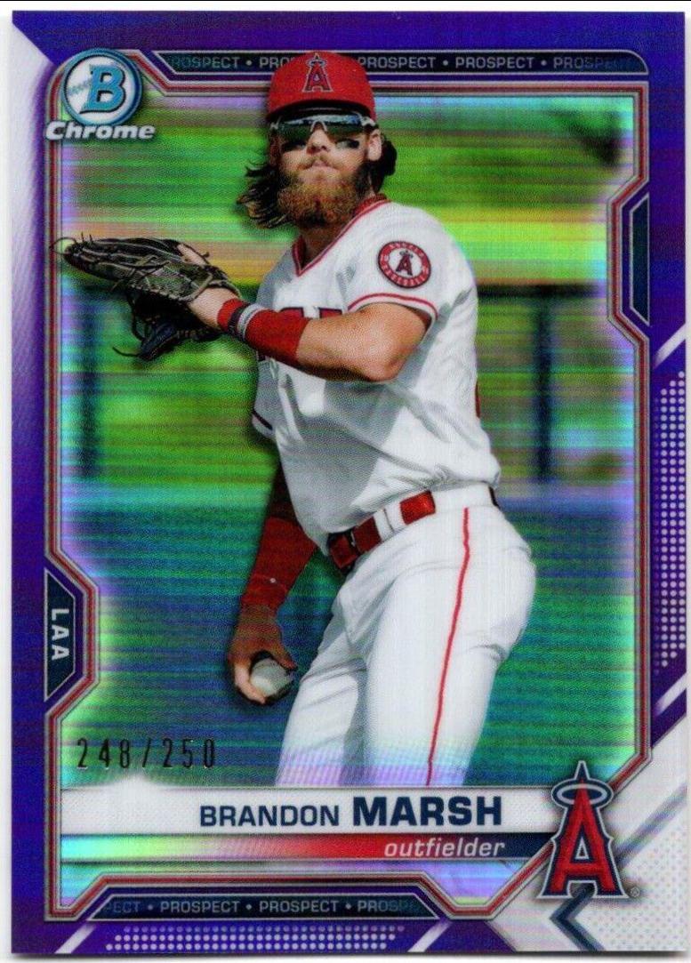 Brandon Marsh [Purple Refractor] #BCP-112