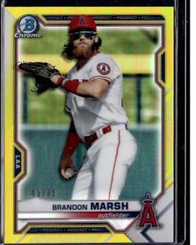 Brandon Marsh [Yellow Refractor] #BCP-112