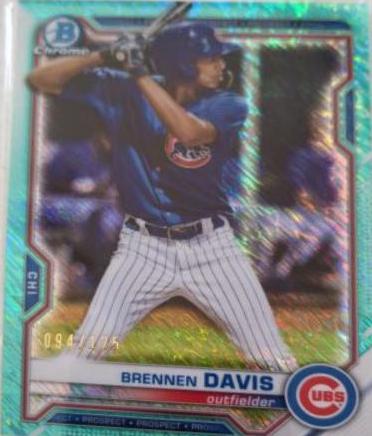 Brennen Davis [Aqua Refractor] #BCP-65