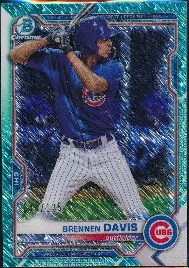 Brennen Davis [Aqua Shimmer Refractor] #BCP-65