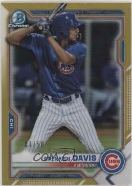 Brennen Davis [Gold Refractor] #BCP-65
