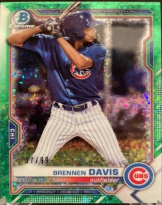 Brennen Davis [Green Refractor] #BCP-65
