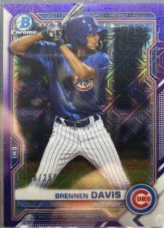 Brennen Davis [Purple Refractor Mega Box Mojo] #BCP-65