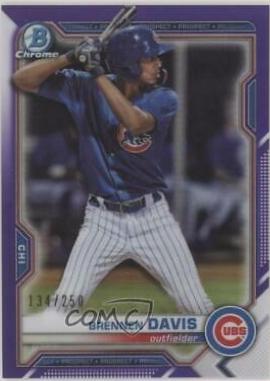 Brennen Davis [Purple Refractor] #BCP-65