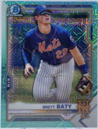 Brett Baty [Aqua Refractor Mega Box Mojo] #BCP-67