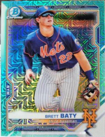 Brett Baty [Aqua Refractor] #BCP-67