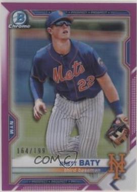Brett Baty [Fuchsia Refractor] #BCP-67