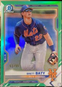 Brett Baty [Green Refractor] #BCP-67