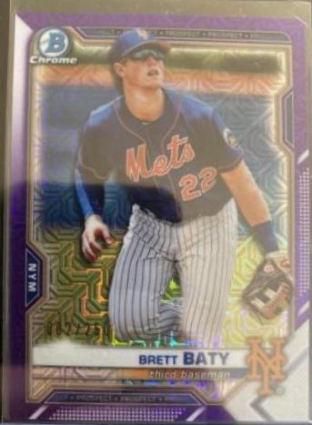 Brett Baty [Purple Refractor] #BCP-67