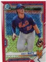 Brett Baty [Red Refractor Mega Box Mojo] #BCP-67