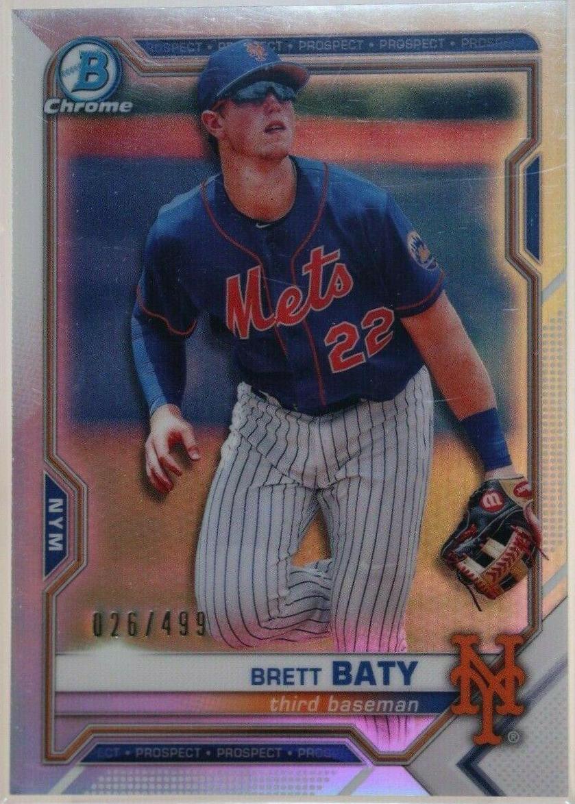 Brett Baty [Refractor] #BCP-67