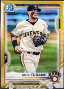 Brice Turang [Gold Refractor] #BCP-10