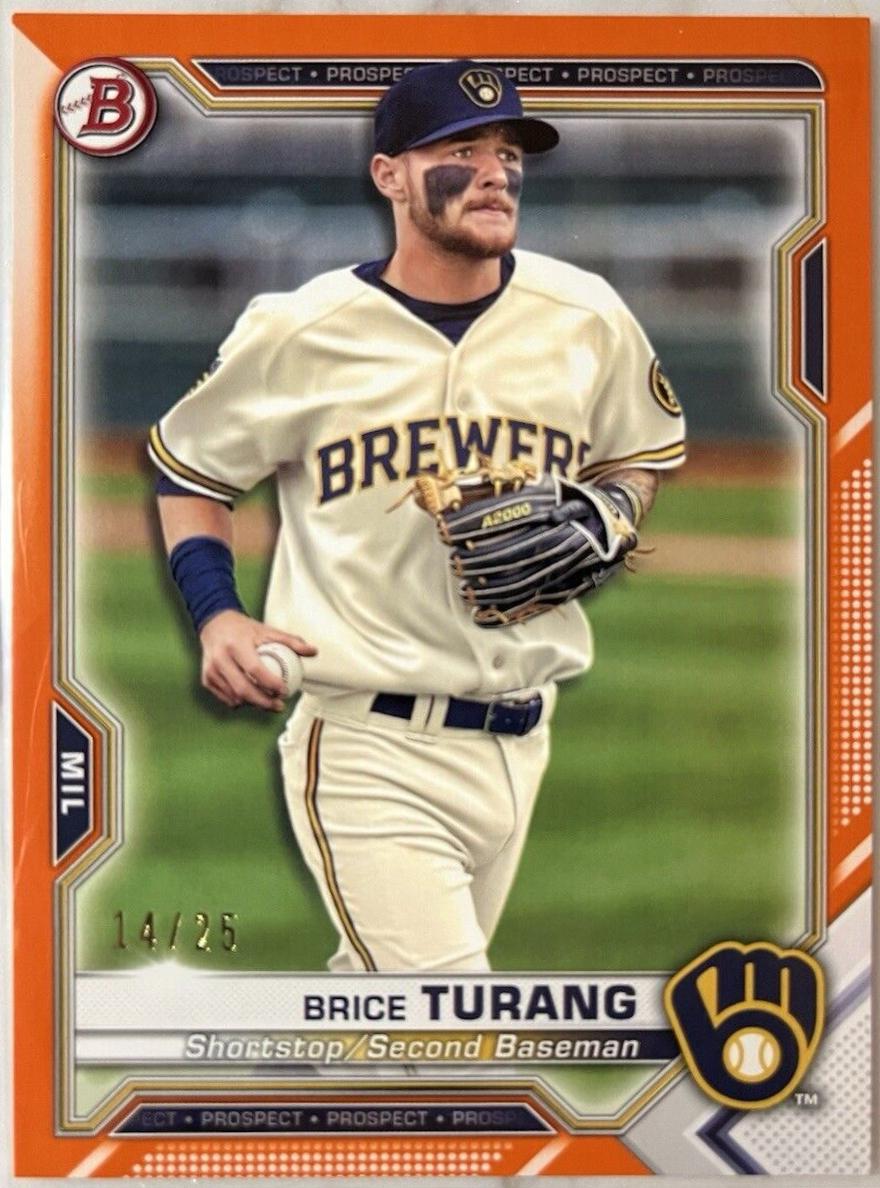 Brice Turang [Orange Refractor] #BCP-10