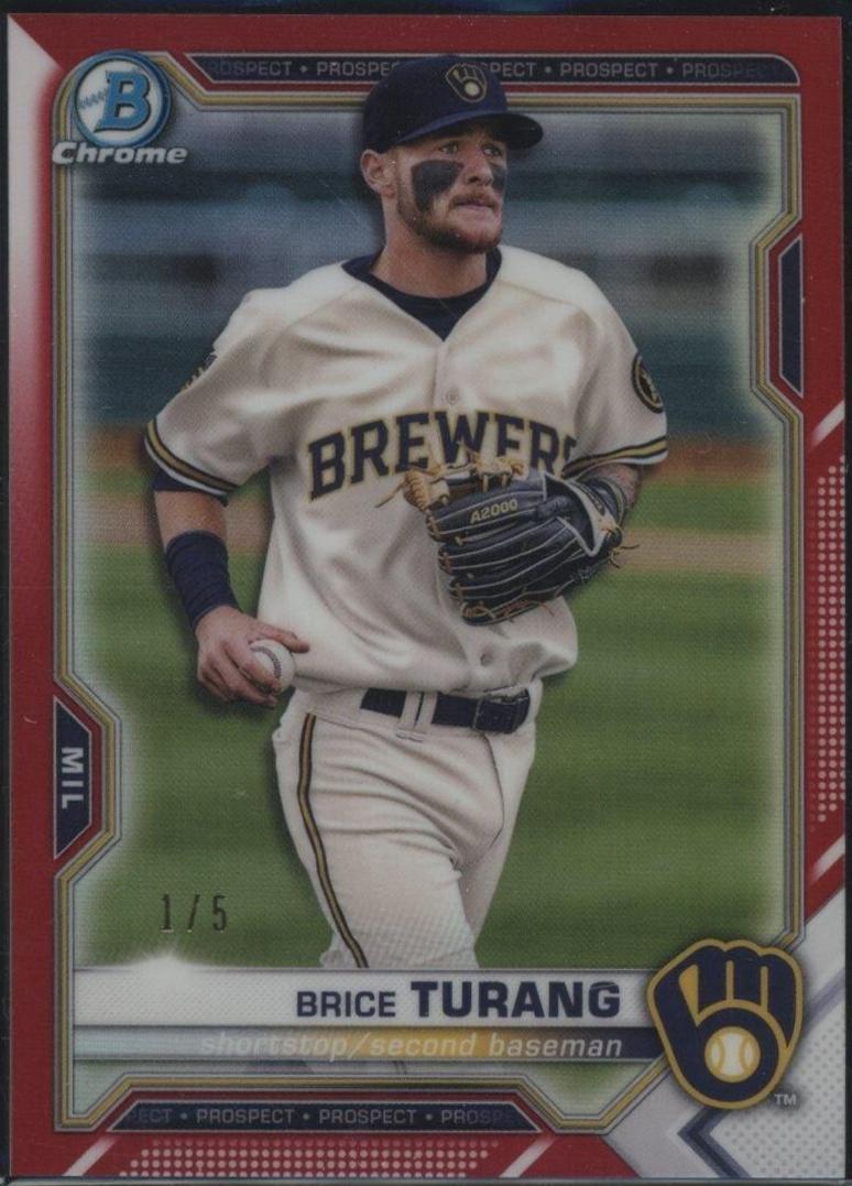 Brice Turang [Red Refractor] #BCP-10