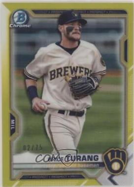Brice Turang [Yellow Refractor] #BCP-10