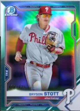 Bryson Stott [Aqua Refractor] #BCP-17