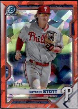 Bryson Stott [Orange Refractor Mega Box Mojo] #BCP-17