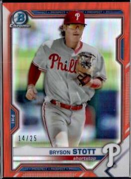 Bryson Stott [Orange Refractor] #BCP-17