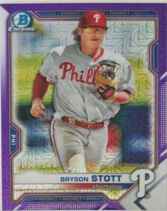Bryson Stott [Purple Refractor Mega Box Mojo] #BCP-17