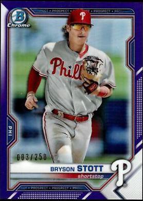 Bryson Stott [Purple Refractor] #BCP-17