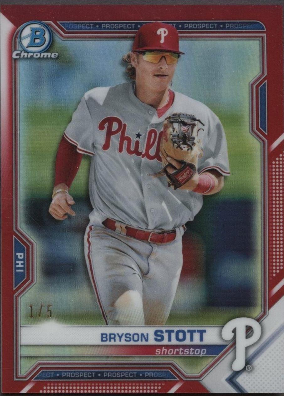Bryson Stott [Red Refractor] #BCP-17