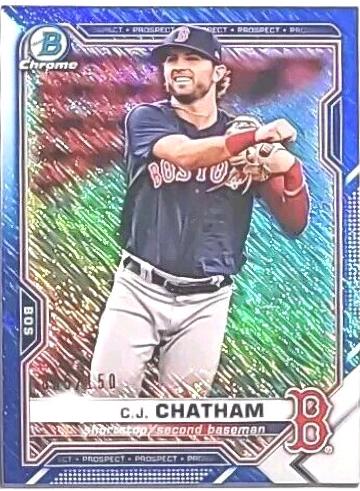 C. J. Chatham [Blue Shimmer Refractor] #BCP-113