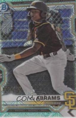 CJ Abrams [Aqua Refractor Mega Box Mojo] #BCP-14