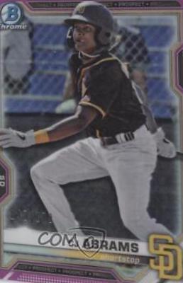 CJ Abrams [Fuchsia Refractor] #BCP-14