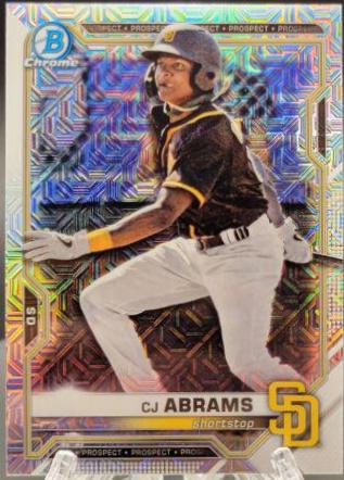 CJ Abrams [Refractor] #BCP-14