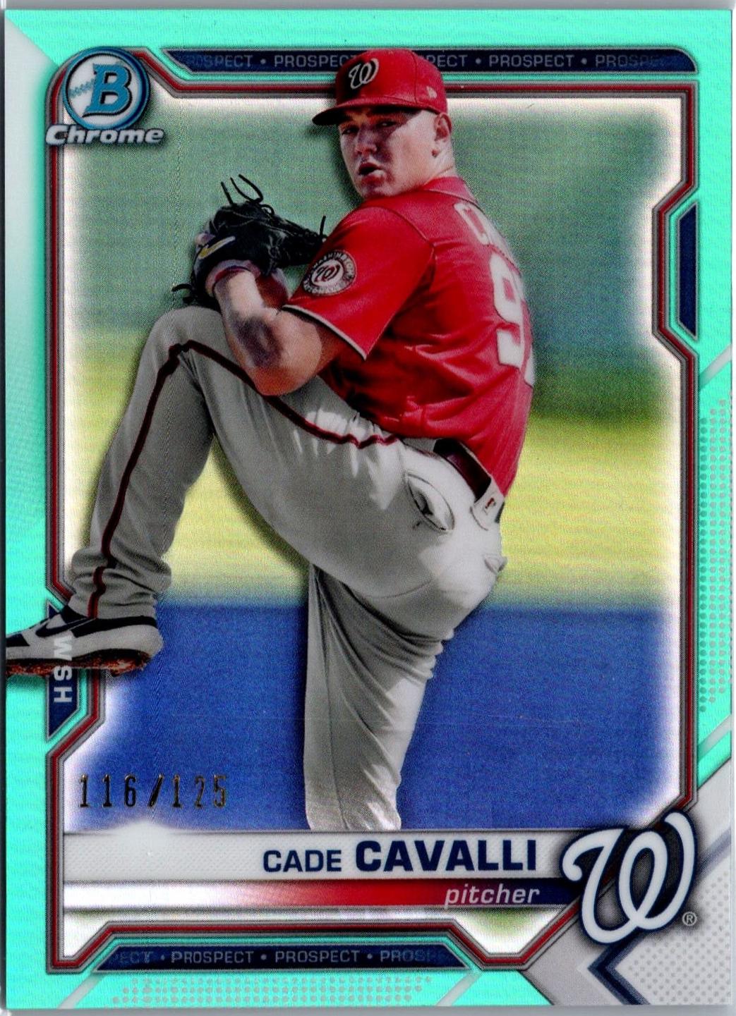 Cade Cavalli [Aqua Refractor] #BCP-99