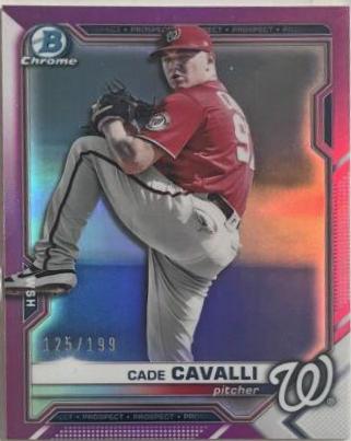 Cade Cavalli [Fuchsia Refractor] #BCP-99