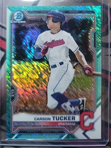 Carson Tucker [Aqua Shimmer Refractor] #BCP-77