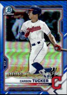 Carson Tucker [Blue Shimmer Refractor] #BCP-77