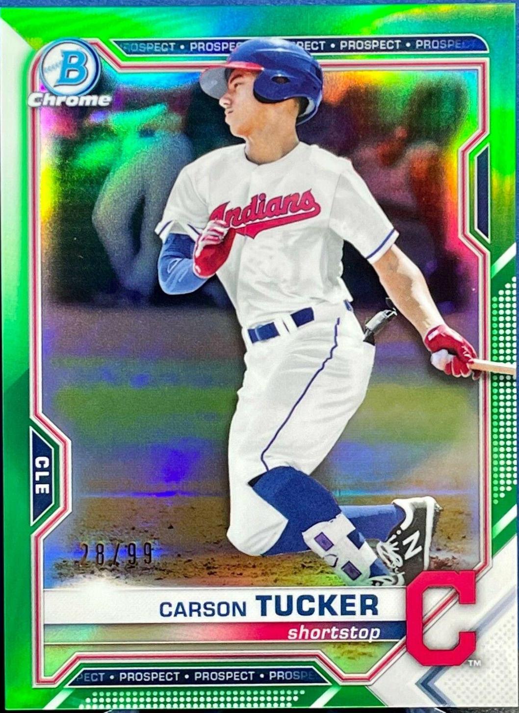 Carson Tucker [Green Refractor] #BCP-77