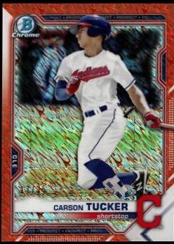 Carson Tucker [Orange Shimmer Refractor] #BCP-77
