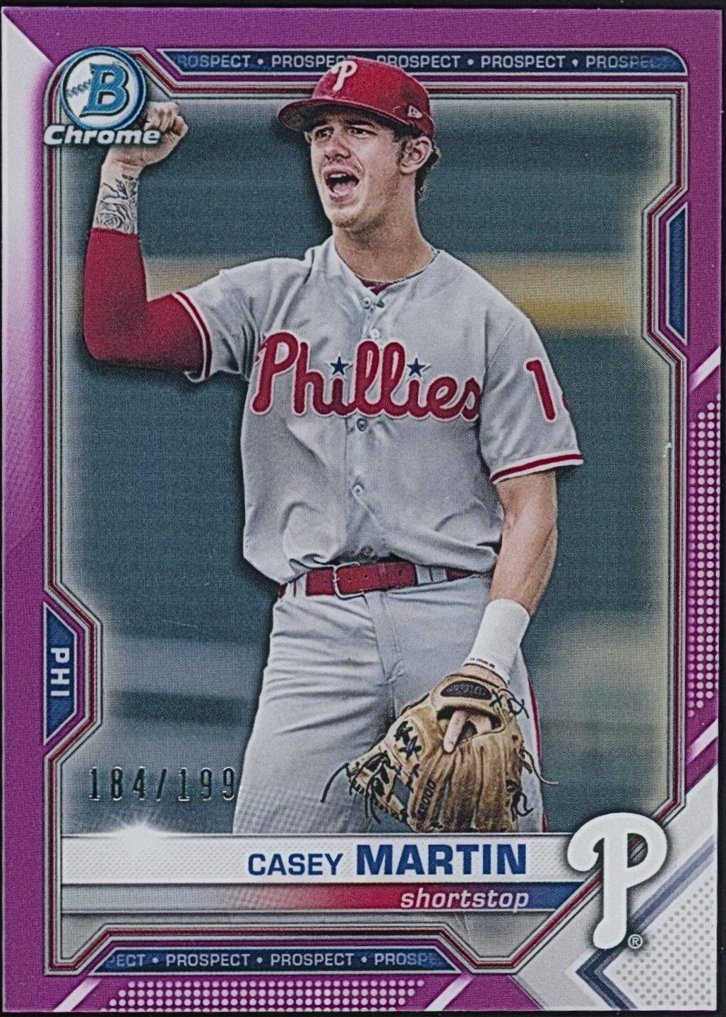 Casey Martin [Fuchsia Refractor] #BCP-92