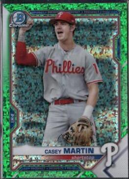 Casey Martin [Green Refractor] #BCP-92