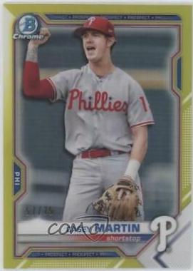 Casey Martin [Yellow Refractor] #BCP-92