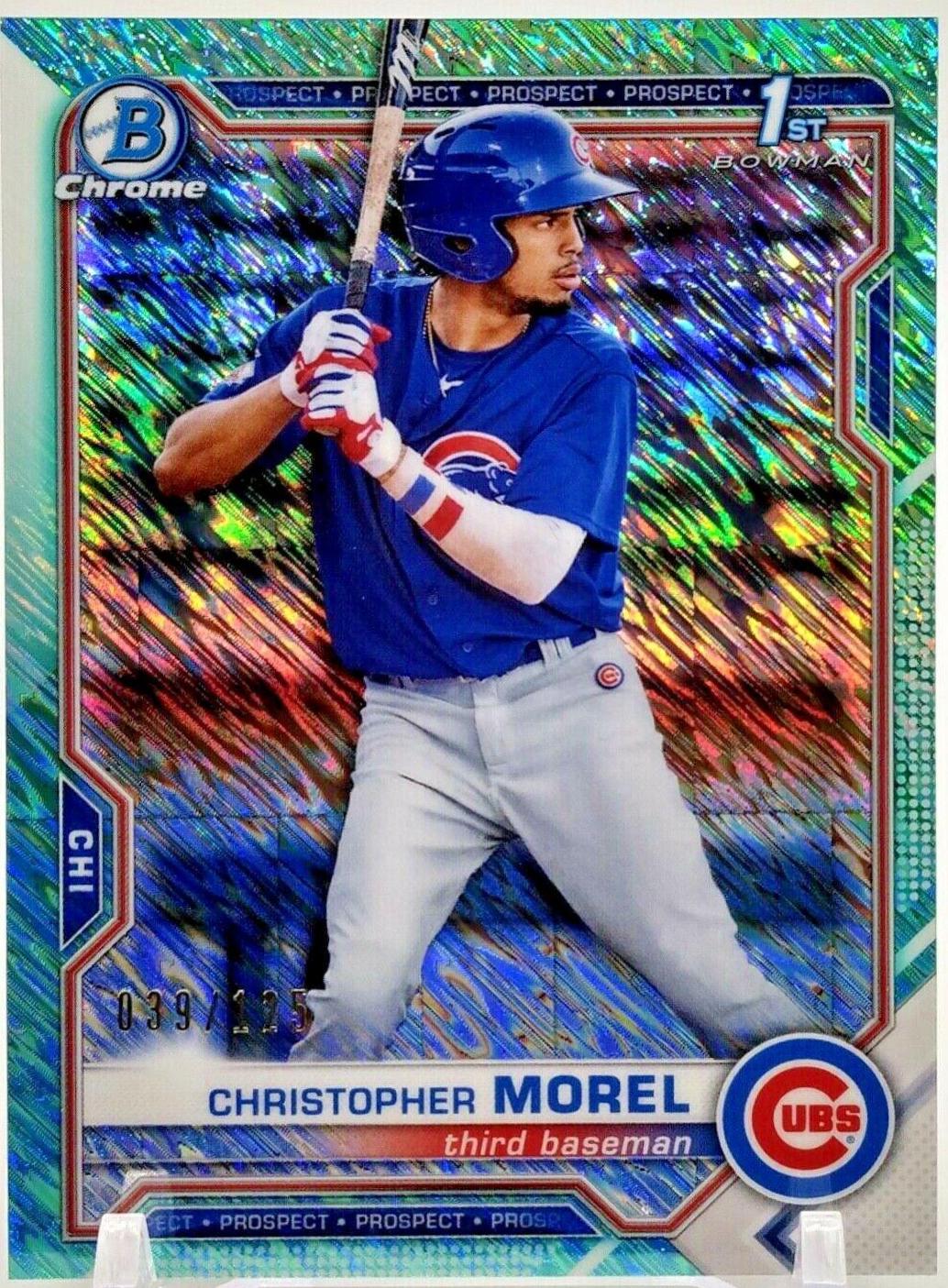 Christopher Morel [Aqua Shimmer Refractor] #BCP-131