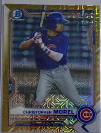 Christopher Morel [Gold Refractor] #BCP-131