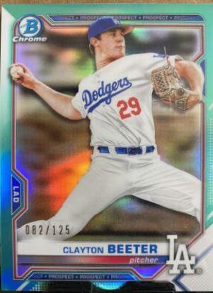 Clayton Beeter [Aqua Refractor] #BCP-16