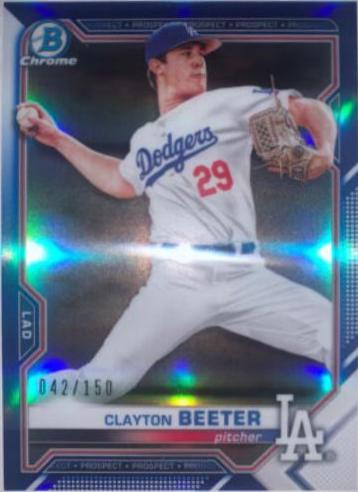 Clayton Beeter [Blue Refractor] #BCP-16