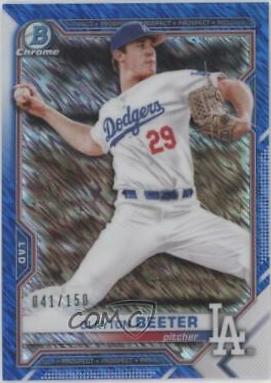 Clayton Beeter [Blue Shimmer Refractor] #BCP-16