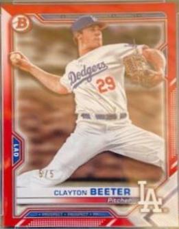 Clayton Beeter [Red Refractor] #BCP-16