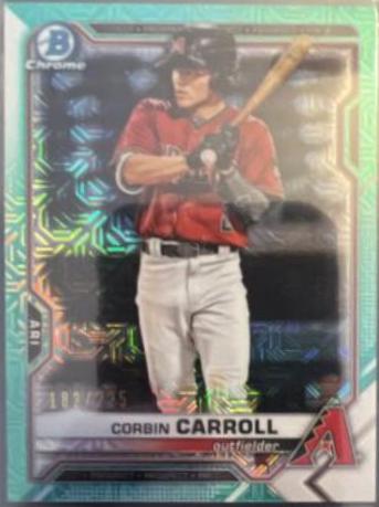 Corbin Carroll [Aqua Refractor] #BCP-142