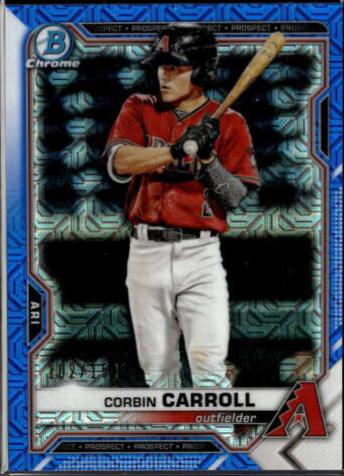Corbin Carroll [Blue Refractor Mega Box Mojo] #BCP-142