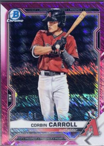 Corbin Carroll [Fuchsia Shimmer Refractor] #BCP-142
