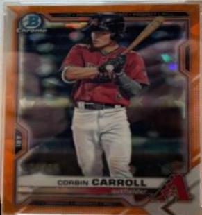 Corbin Carroll [Orange Refractor] #BCP-142