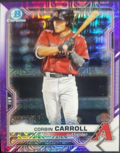 Corbin Carroll [Purple Refractor Mega Box Mojo] #BCP-142